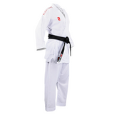 Fight Art KA kimonó Sempai WKF 120g, piros karakterekkel