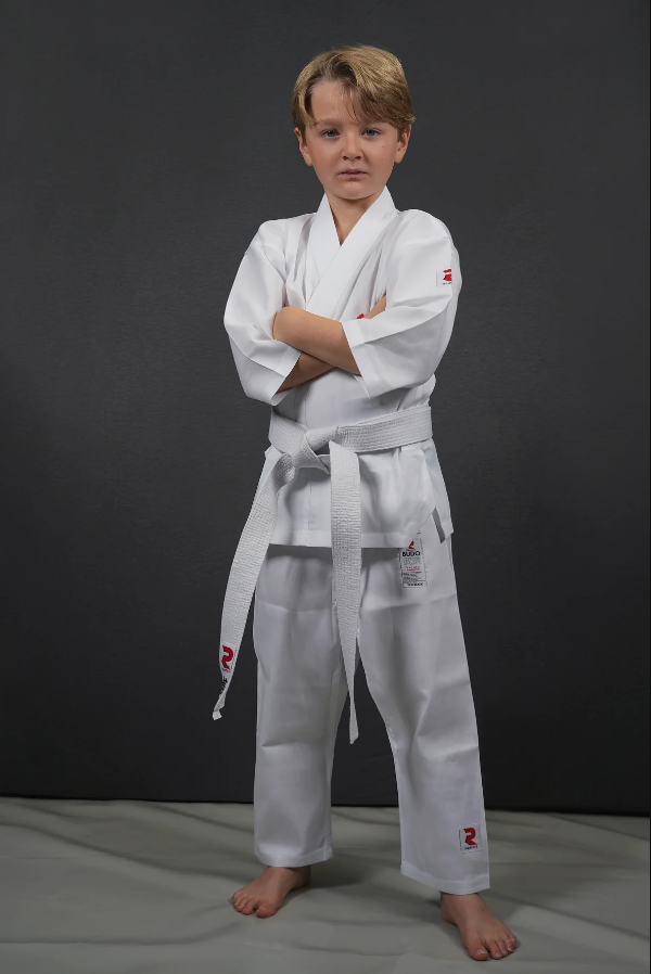 Fight Art KA kimonó övvel Budo 345g, fehér