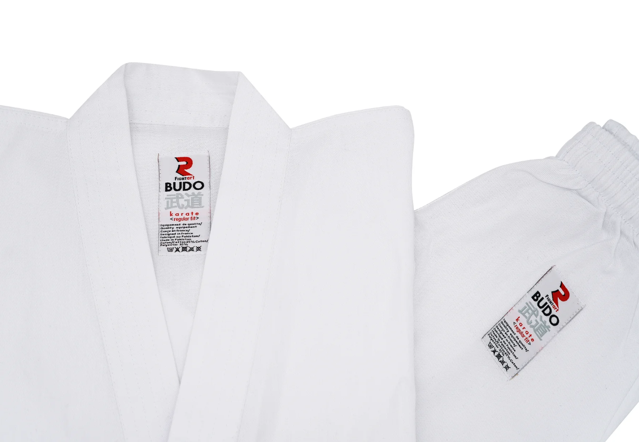 Fight Art KA kimonó övvel Budo 345g, fehér
