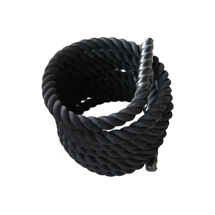Katsudo edzőkötél Battle rope, fekete