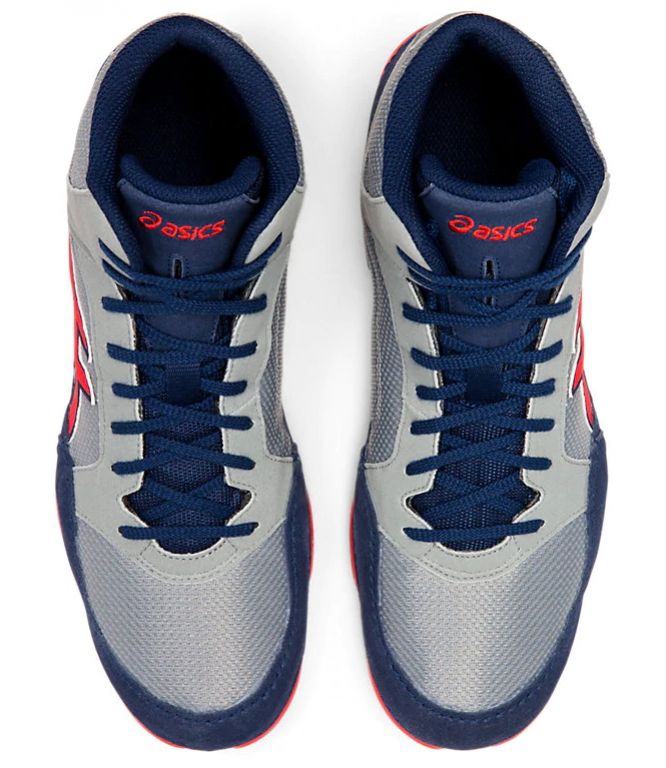 Asics birkózó cipő Snapdown 2, szürke-piros