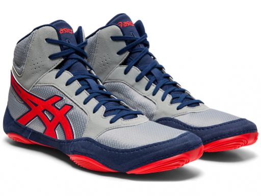 Asics birkózó cipő Snapdown 2, szürke-piros