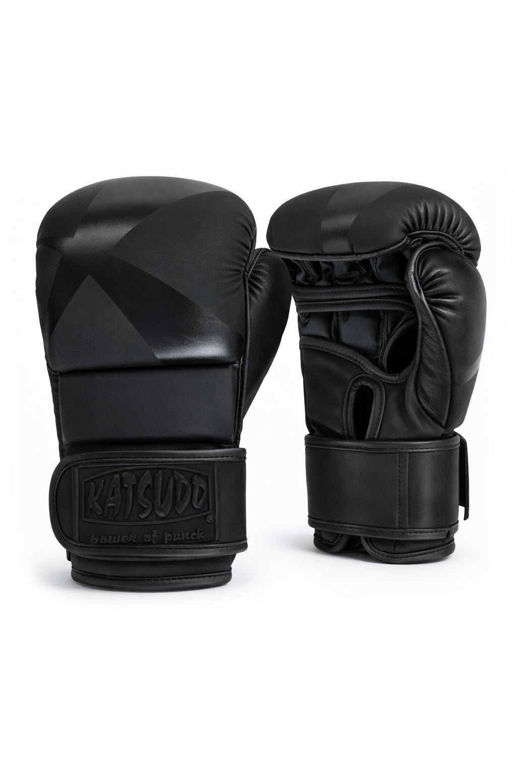 Katsudo MMA Sparcore edzőkesztyű, fekete-fekete