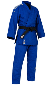 Adidas JU kimonó J930 IJF slim fit 930g, kék