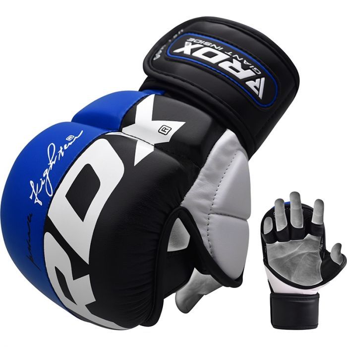 RDX MMA sparring kesztyű T6, kék-fekete