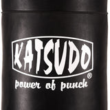 Katsudo bőr bokszzsák Clasic, fekete