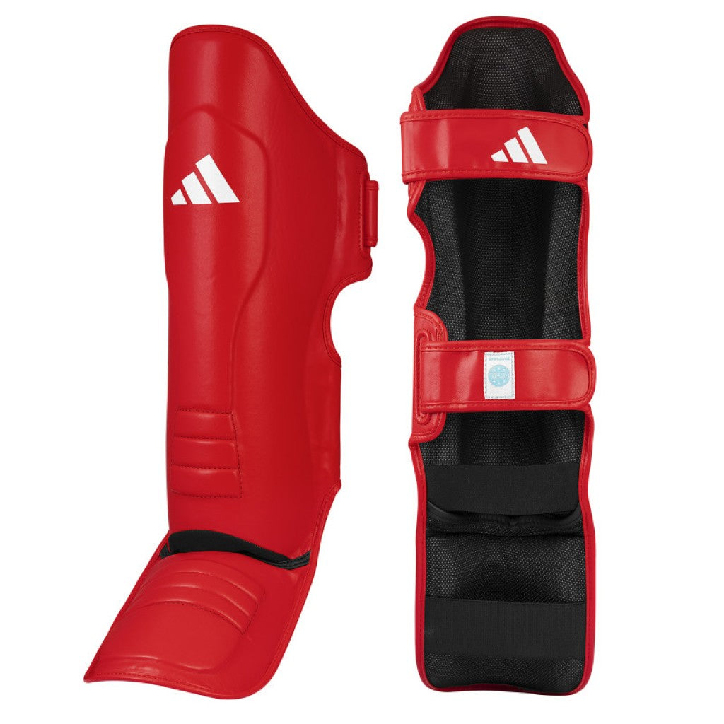 Adidas sípcsont és lábfejvédő Wako, piros