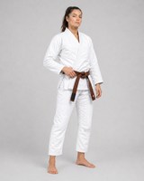 Katsudo Yori női Jiu Jitsu kimonó 450g, fehér
